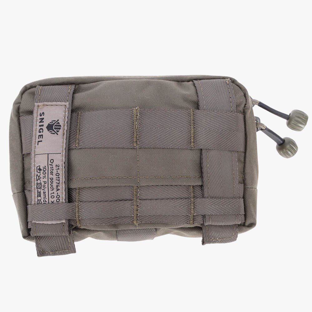 Snigel Oyster Pouch Medium - Fällbar Organiseringsficka (Grå)