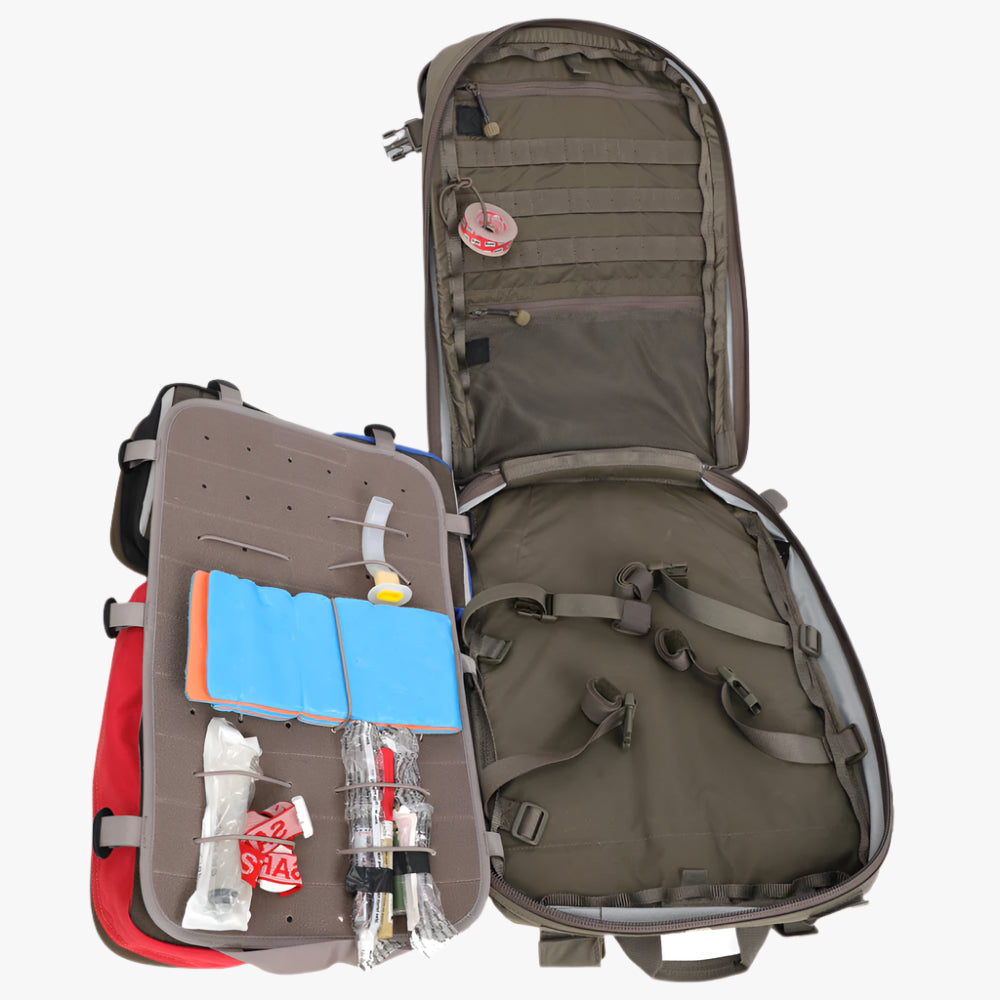 Snigel Multi Insert Panel 1.0 – organiseringspanel för Specialist 30/40L, grå