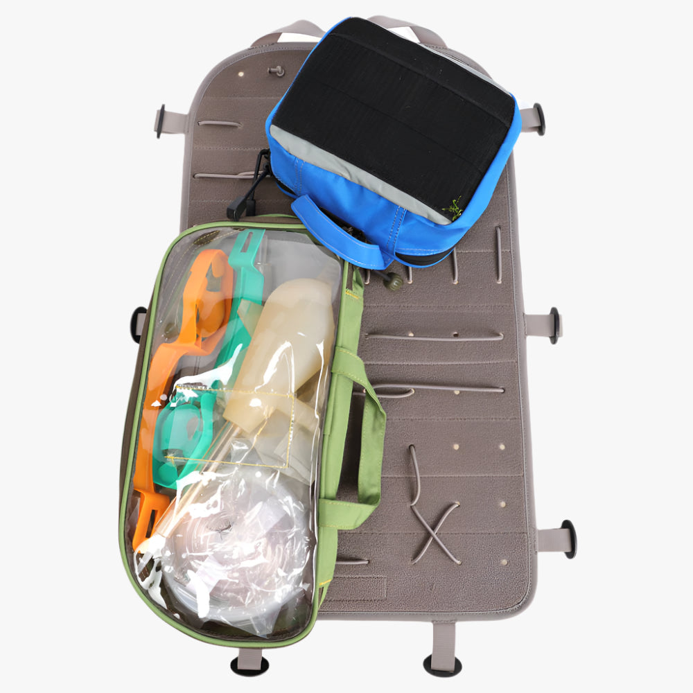 Snigel Multi Insert Panel 1.0 – organiseringspanel för Specialist 30/40L, grå