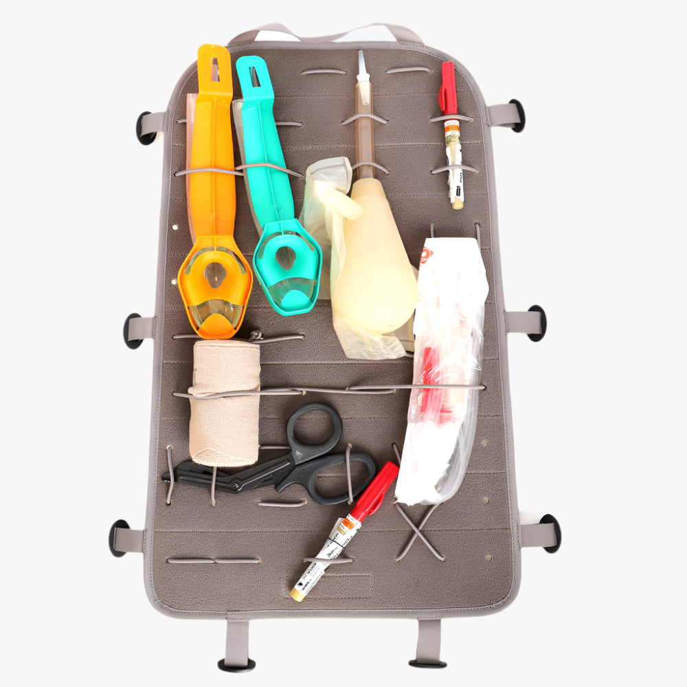 Snigel Multi Insert Panel 1.0 – organiseringspanel för Specialist 30/40L, grå