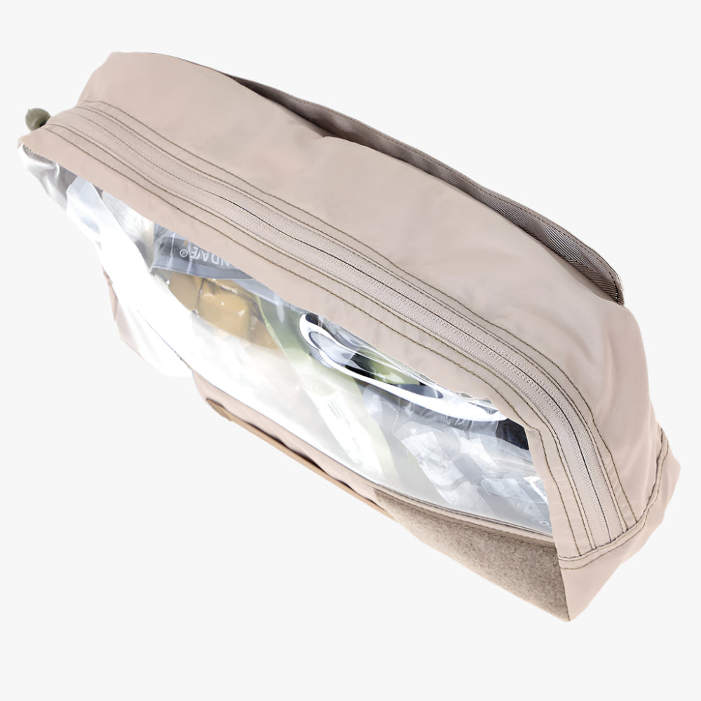 Snigel Large Insert Pouch 1.0 – insatsficka med kardborre, 33×16×10 cm, FM grå