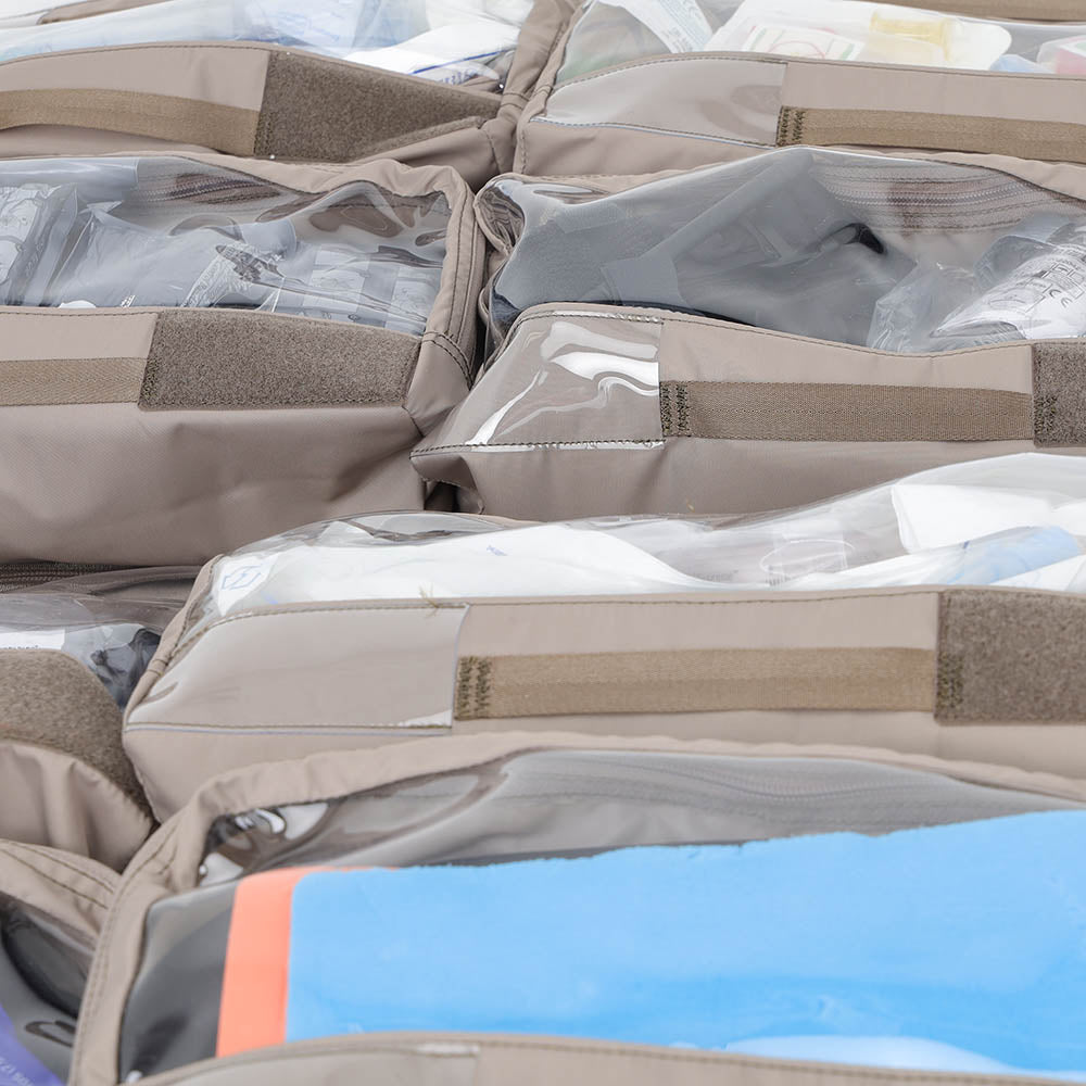 Snigel Large Insert Pouch 1.0 – insatsficka med kardborre, 33×16×10 cm, FM grå