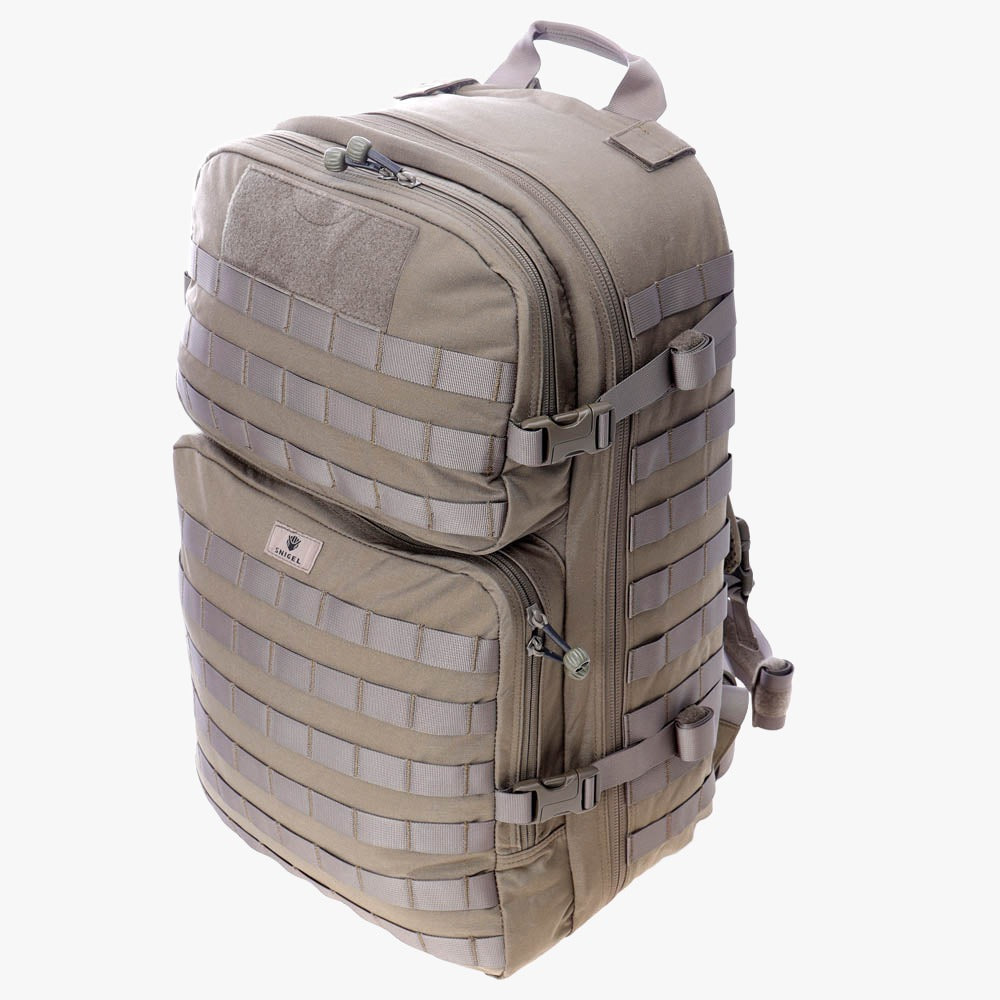 Snigel Specialist Backpack 40L – modulär uppdragsryggsäck, grå