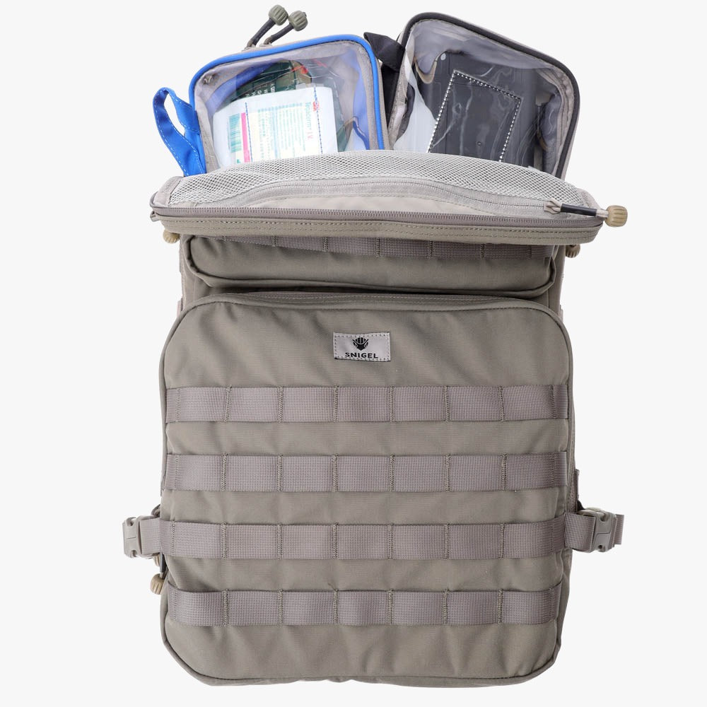 Snigel Specialist Backpack 30L – modulär insatsryggsäck, svart