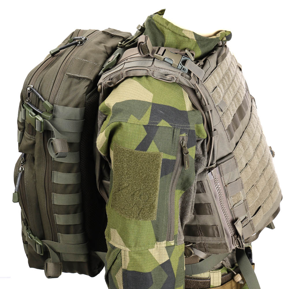 Snigel Specialist Backpack 30L – modulär insatsryggsäck, svart