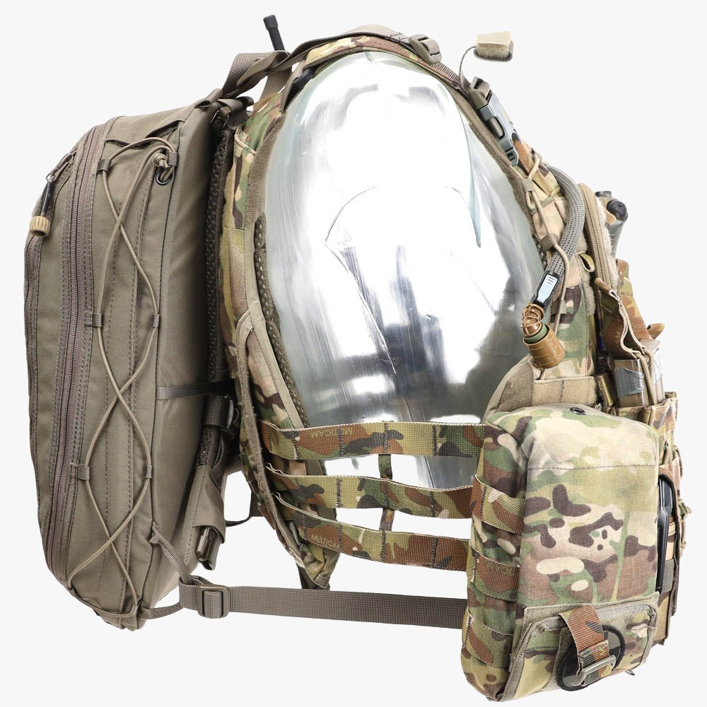 Snigel All Pack 2.0 – allsidig 10–20 L ryggsäck, grå