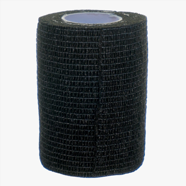 Vitri Självfix Elastisk Binda Självhäftande Svart 7,5 cm x 4,6 m