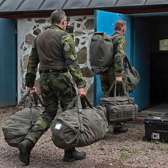 Snigel 90L Duffel Bag-17 – duffel- och ryggsäcksmodell, grå