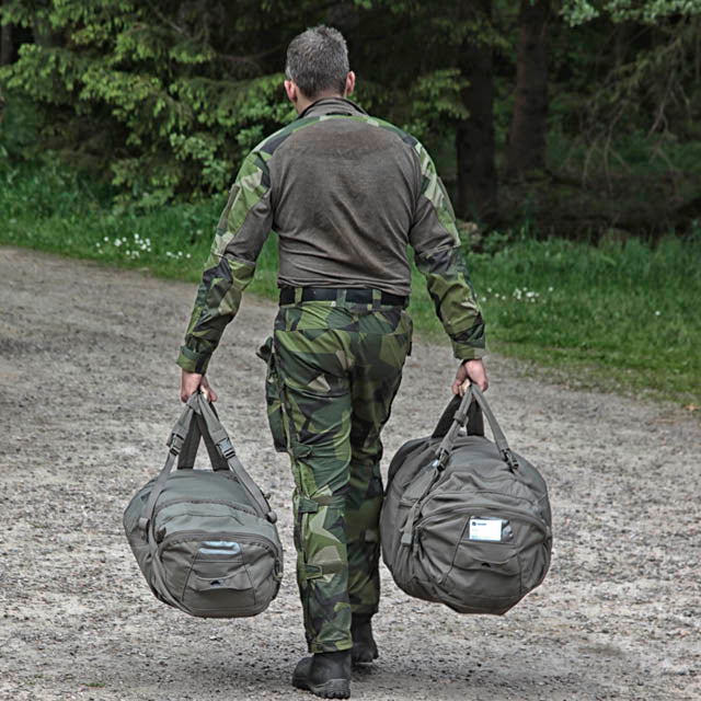 Snigel 90L Duffel Bag-17 – duffel- och ryggsäcksmodell, grå