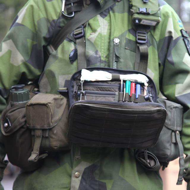 Snigel Medium Admin pouch -18 Olive