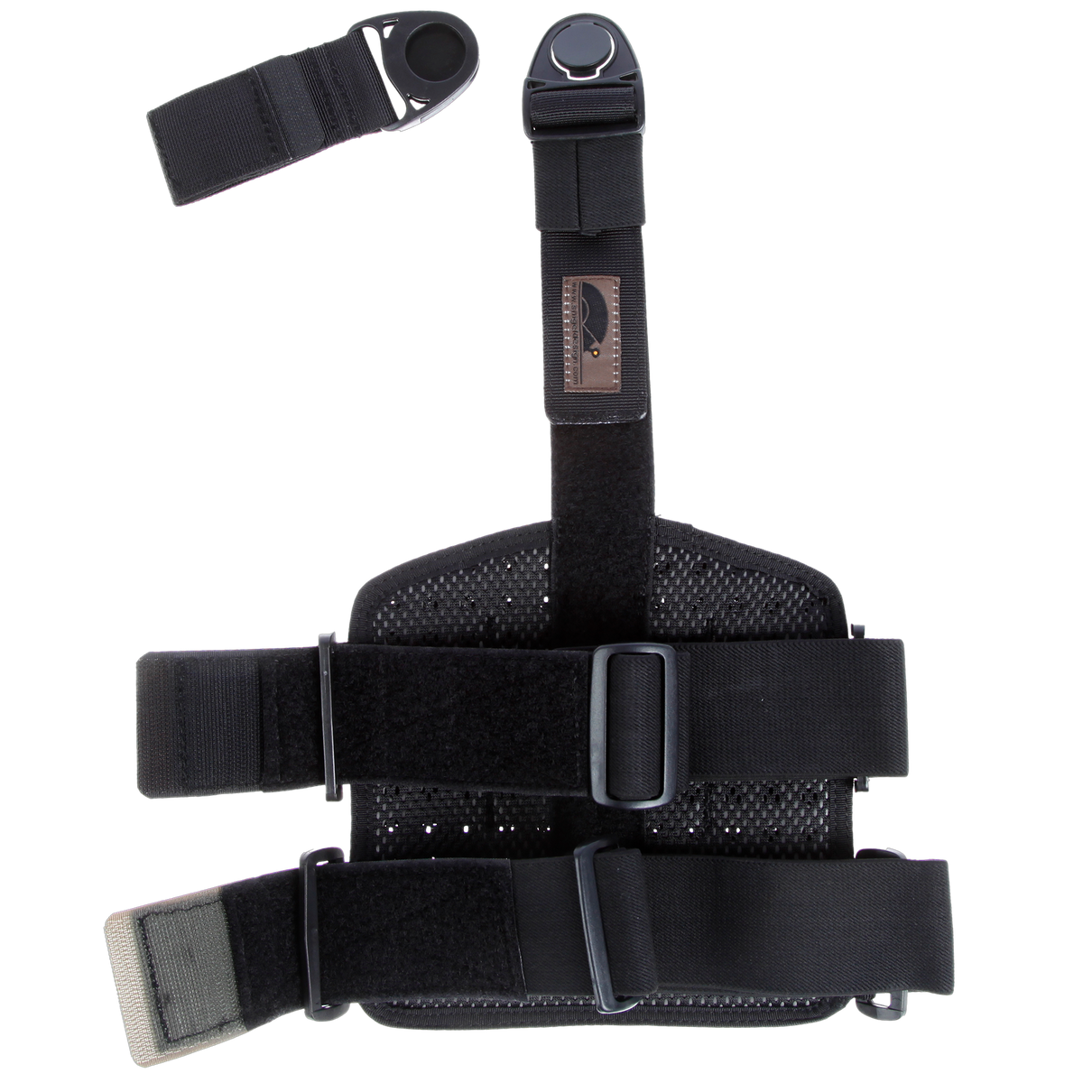 Snigel Small Leg panel -12 – kompakta benpanel, svart