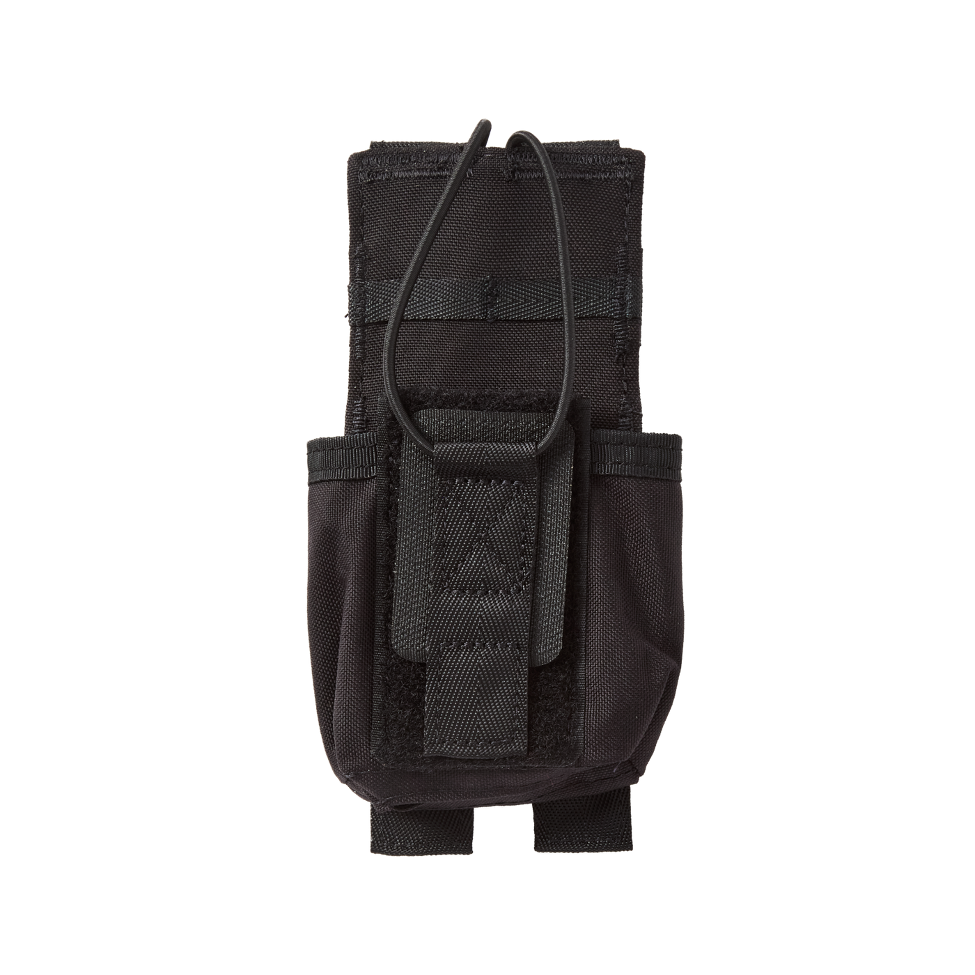 Snigel Radio Pouch -15 - Justerbar Radioficka (Svart)