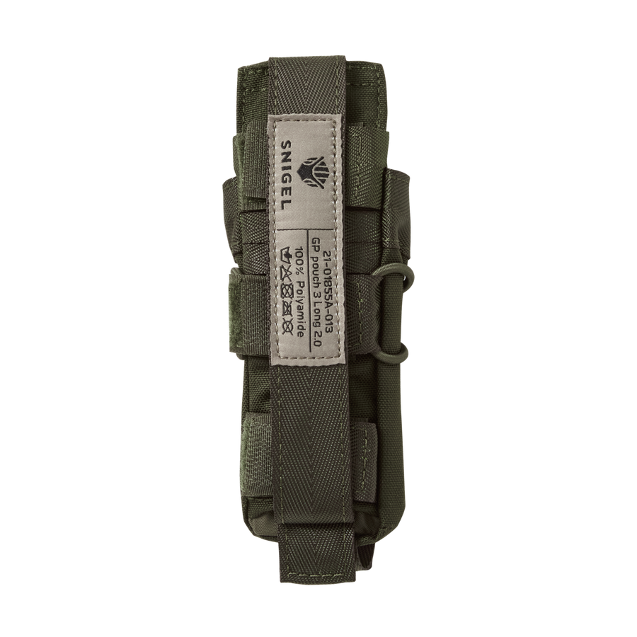 Snigel GP pouch 3 Long 2.0 Olive