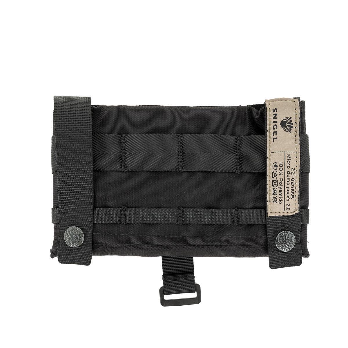 Snigel Micro dump pouch 2.0 Black