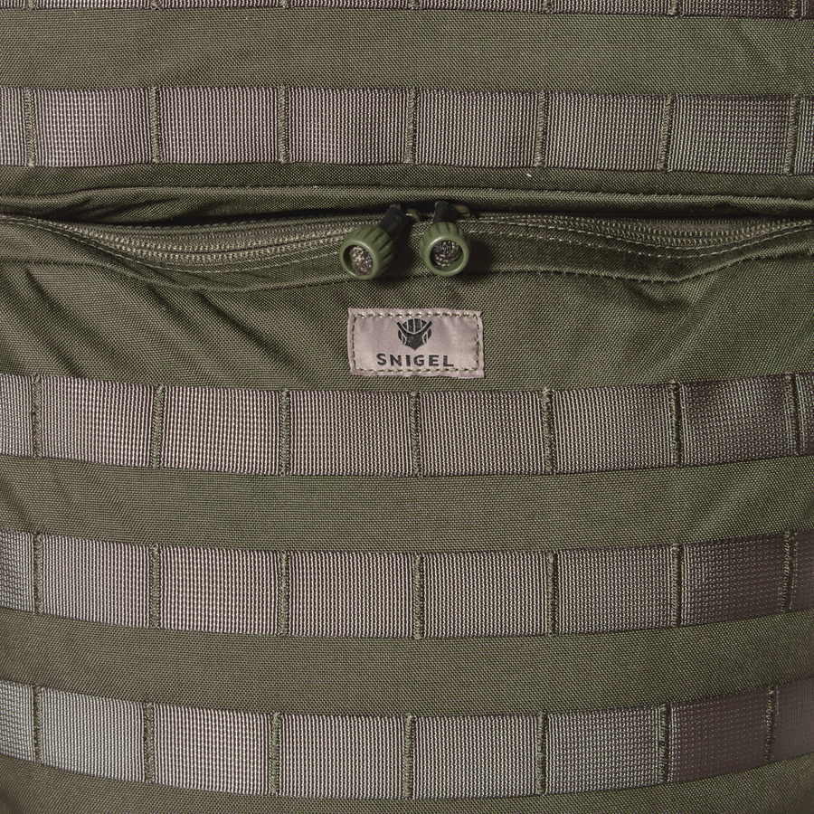 Snigel Specialist Backpack 40L – modulär uppdragsryggsäck, grå