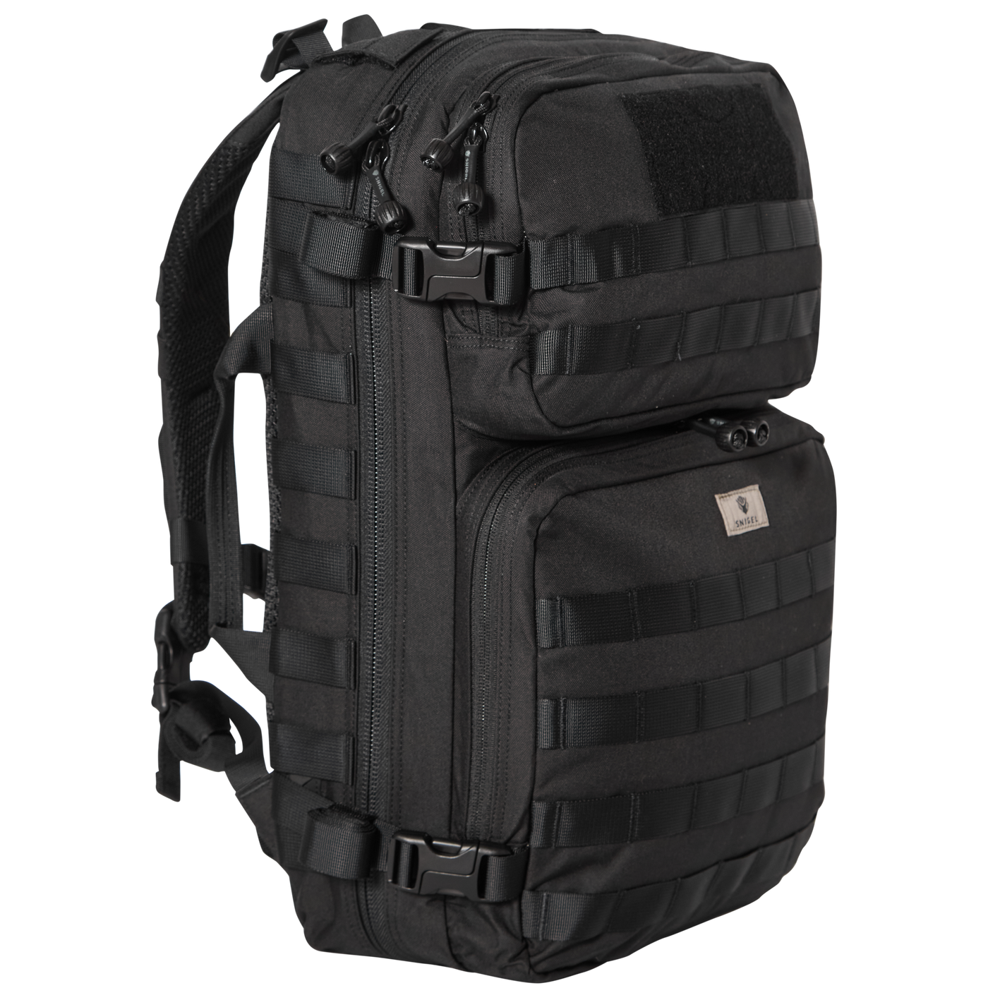 Snigel Specialist Backpack 30L – modulär insatsryggsäck, svart