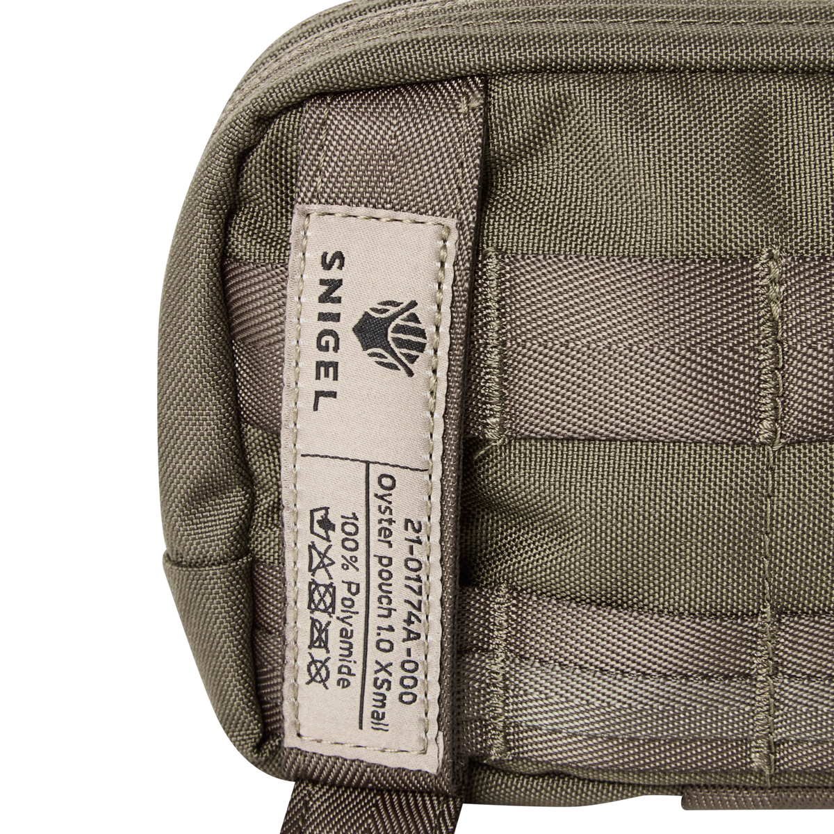 Snigel Oyster Pouch X-Small - Fällbar Minificka (Grå)