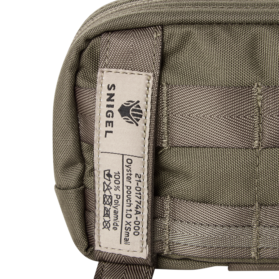 Snigel Oyster Pouch X-Small - Fällbar Minificka (Grå)