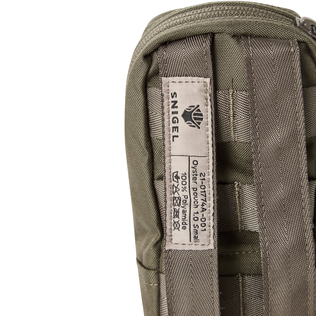 Snigel Oyster Pouch Small - Fällbar Organiseringsficka (Grå)