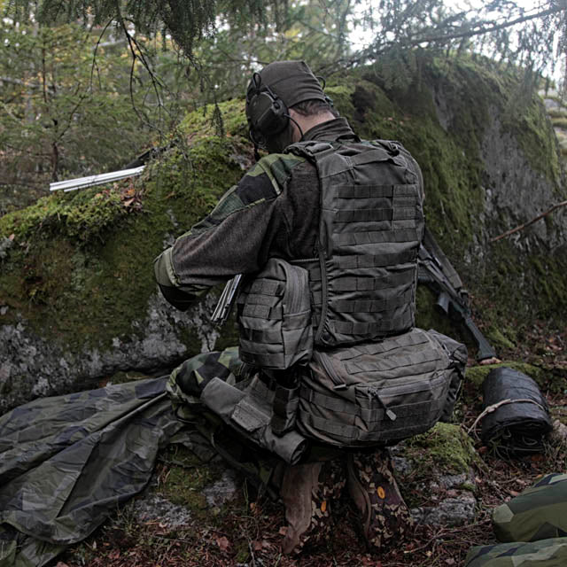 Snigel Oyster Pouch Large - Fällbar Organiseringsficka (Grå)