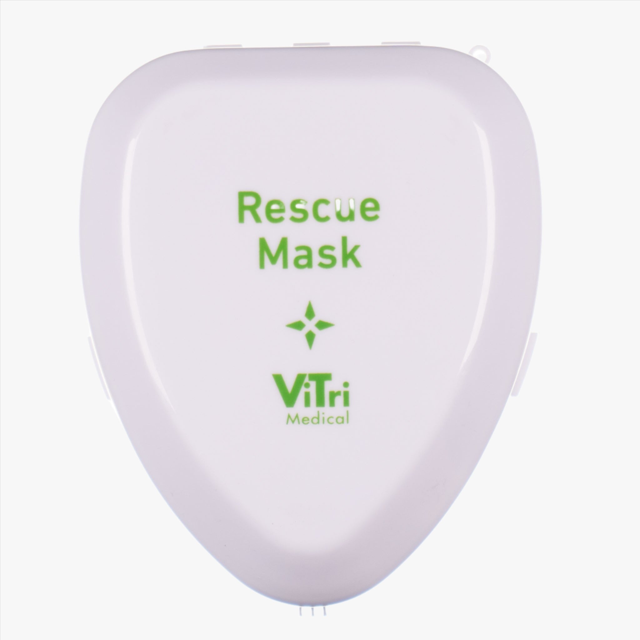 Vitri Fickmask - Andningsmask med envägsventil