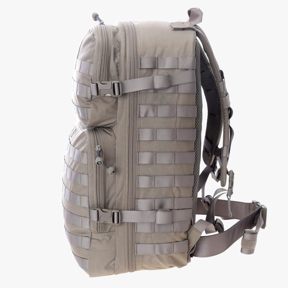 Snigel Specialist Backpack 40L – modulär uppdragsryggsäck, grå