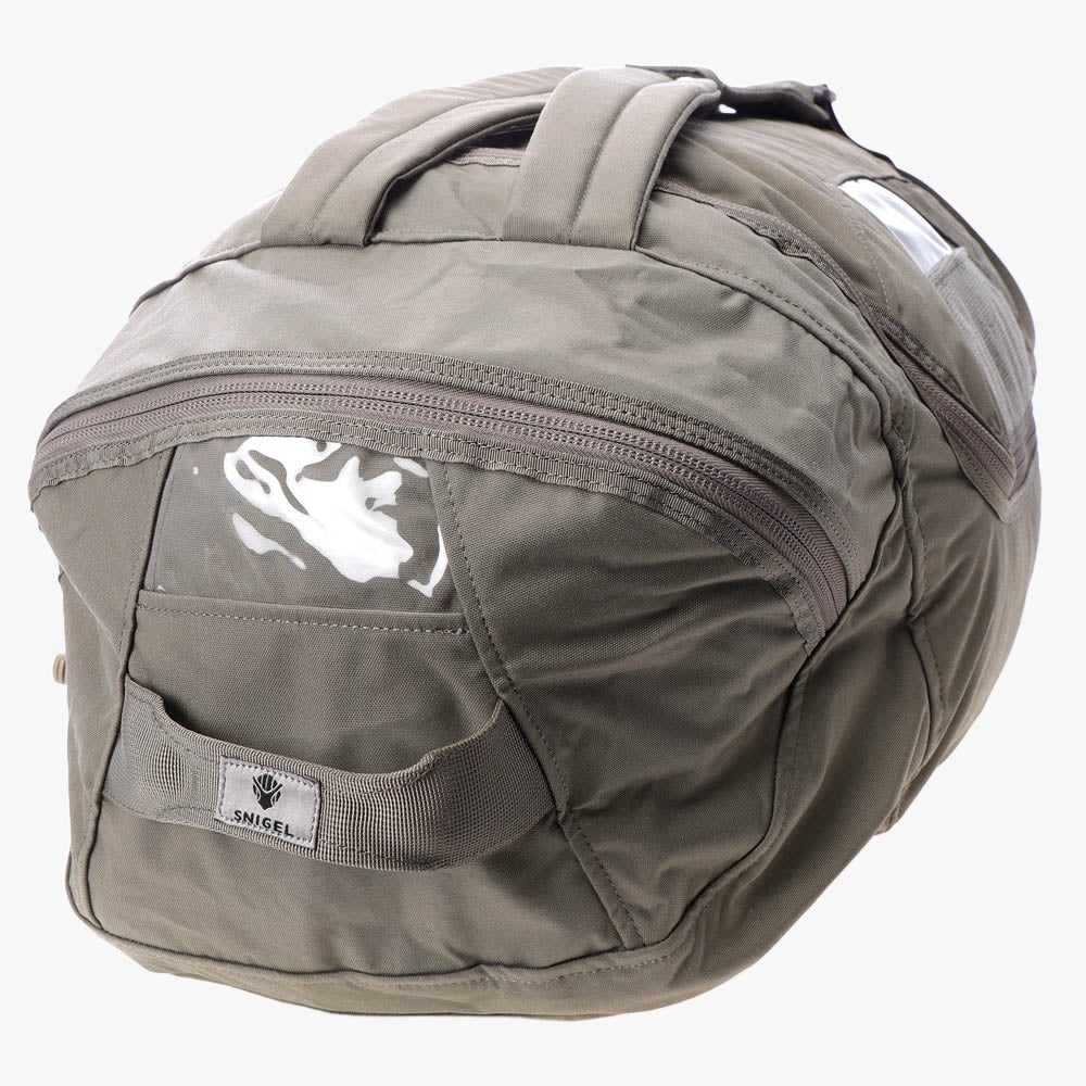 Snigel 90L Duffel Bag-17 – duffel- och ryggsäcksmodell, grå