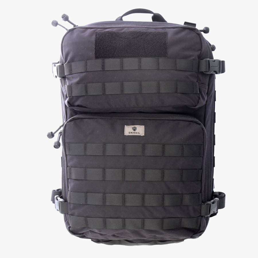 Snigel Specialist Backpack 30L – modulär insatsryggsäck, svart