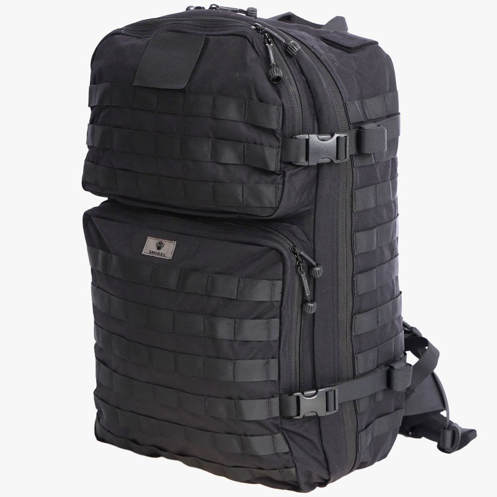 Snigel Specialist Backpack 40L – modulär uppdragsryggsäck, svart