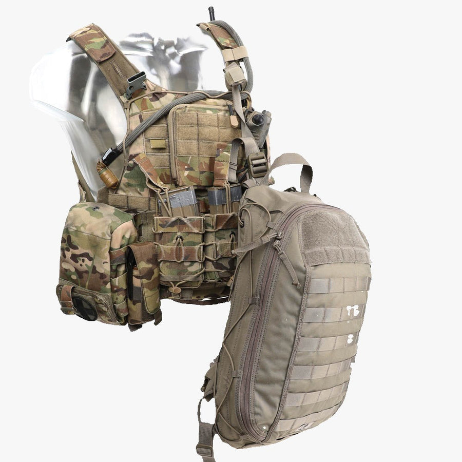 Snigel All Pack 2.0 – allsidig 10–20 L ryggsäck, grå