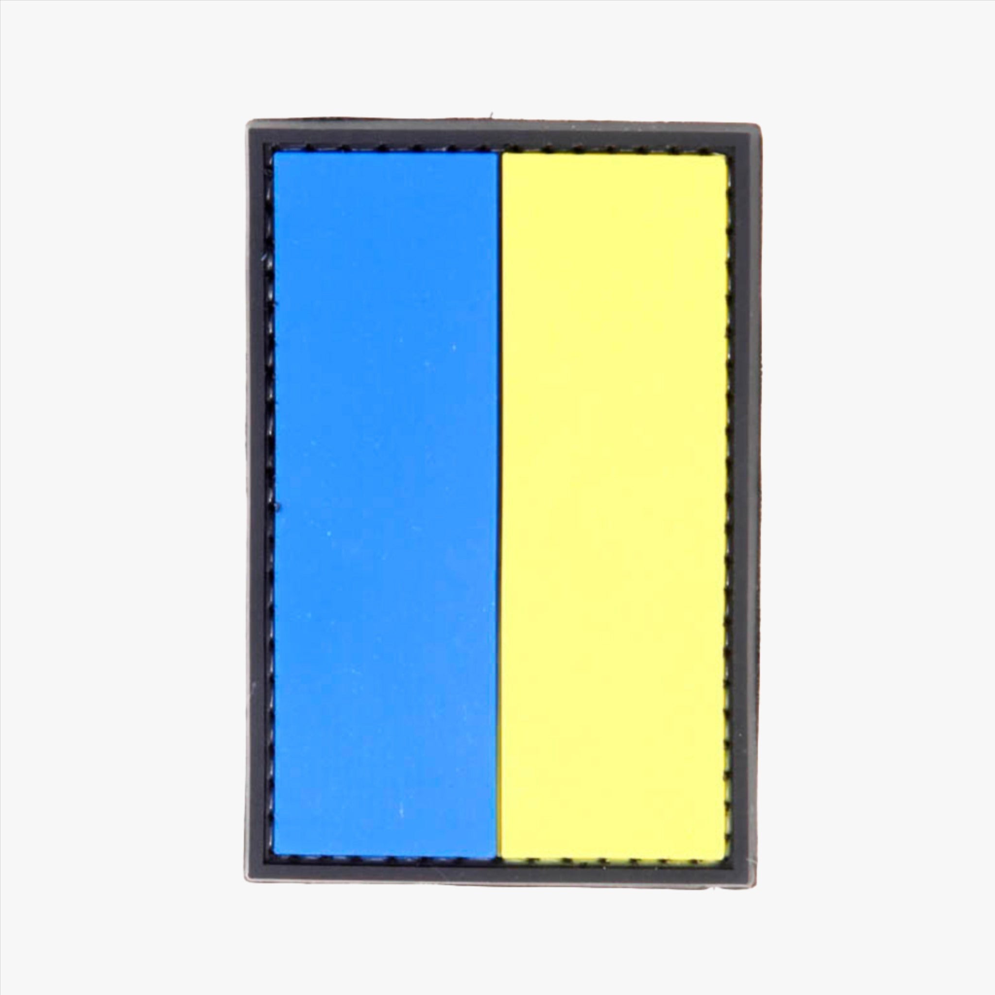 Snigel Blå/Gult märke 40 × 27 mm – Kardborremärke (Blå/Gul)