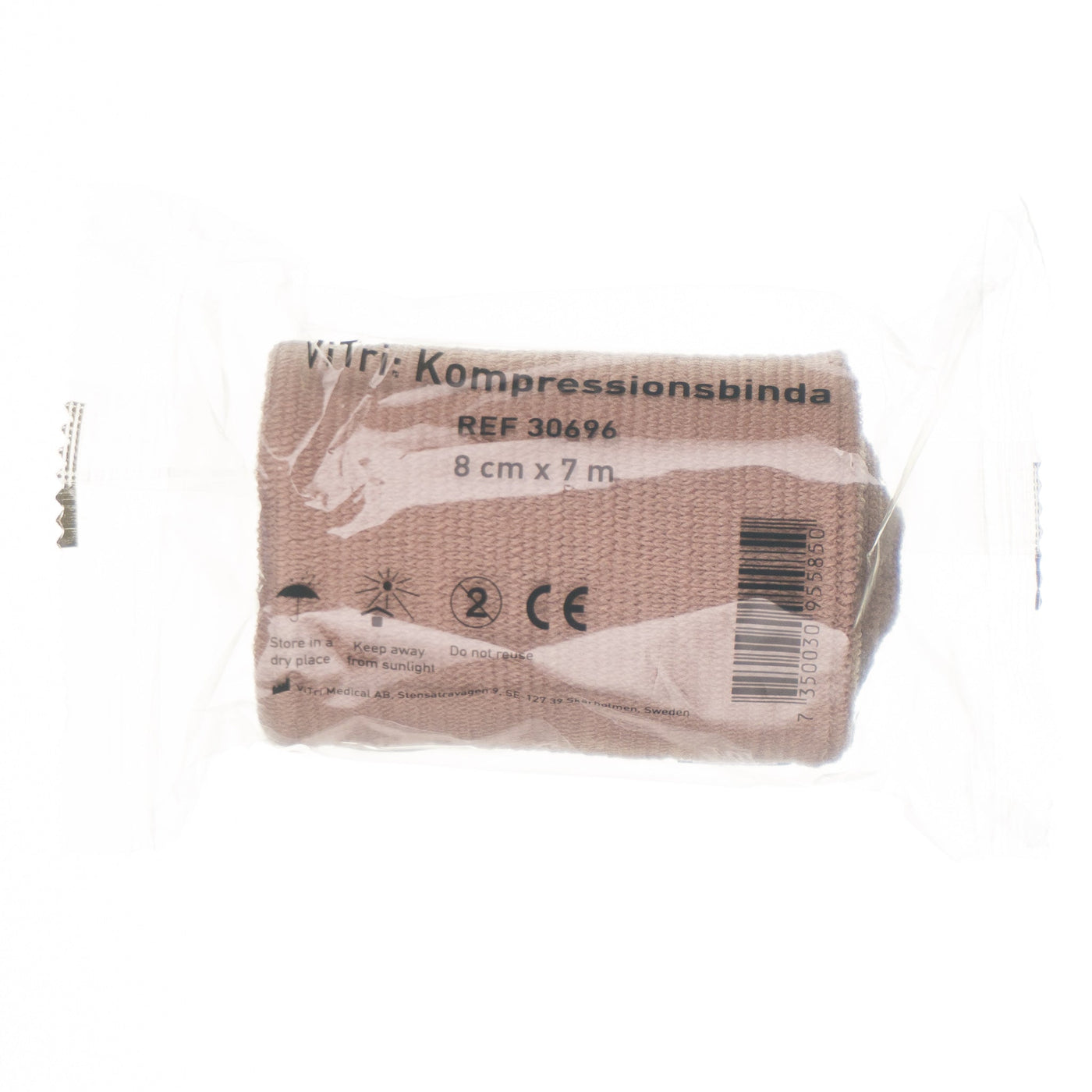 Vitri Kompressionsbinda 8 cm x 7 m