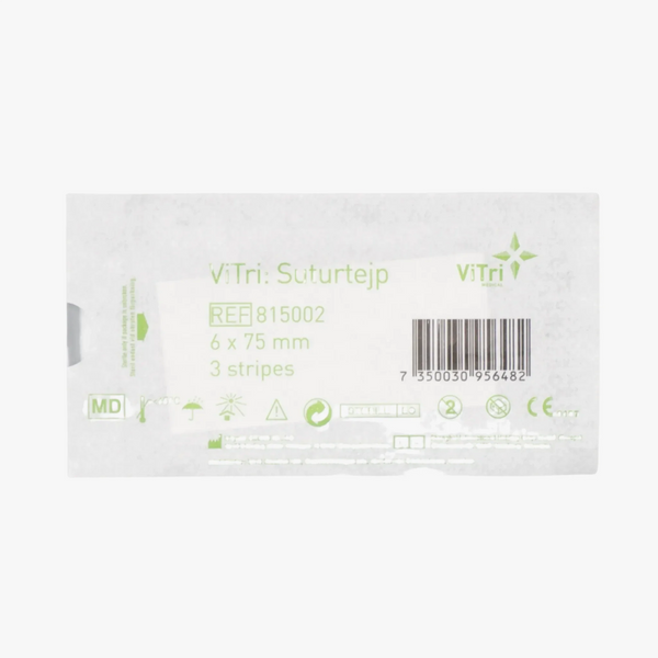 Vitri Suturtejp 6 x 75 mm 3 st