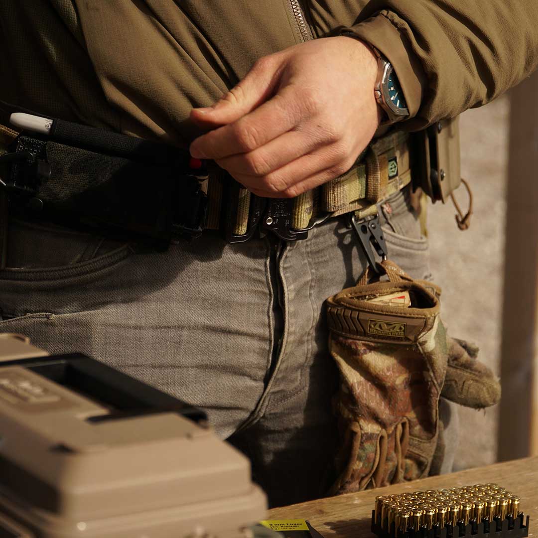 Black Trident HMS “Hold My Stuff” – Bältesorganiserare, Coyote