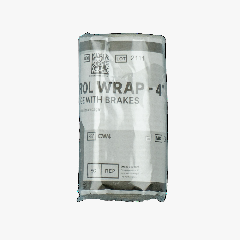 Control Wrap Traumaförband - 4" Tryckförband med Bygel