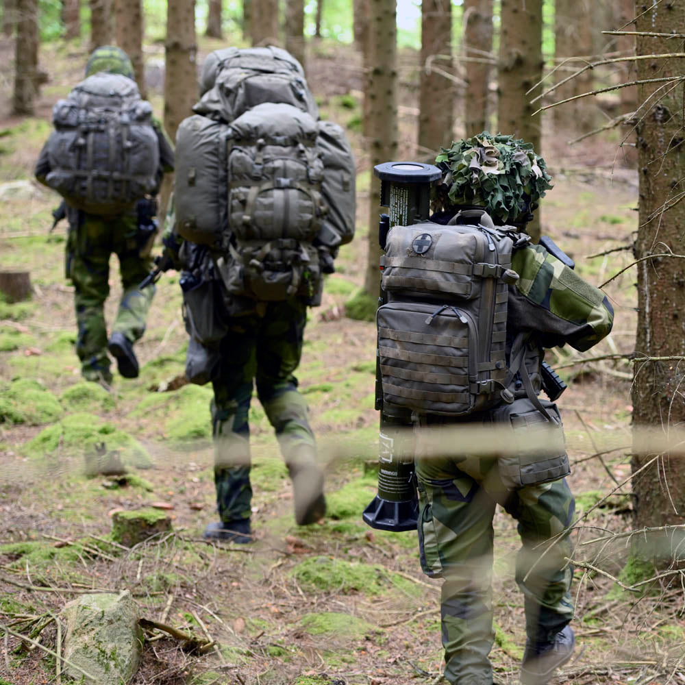 Snigel Specialist Backpack 30L – modulär insatsryggsäck, grå