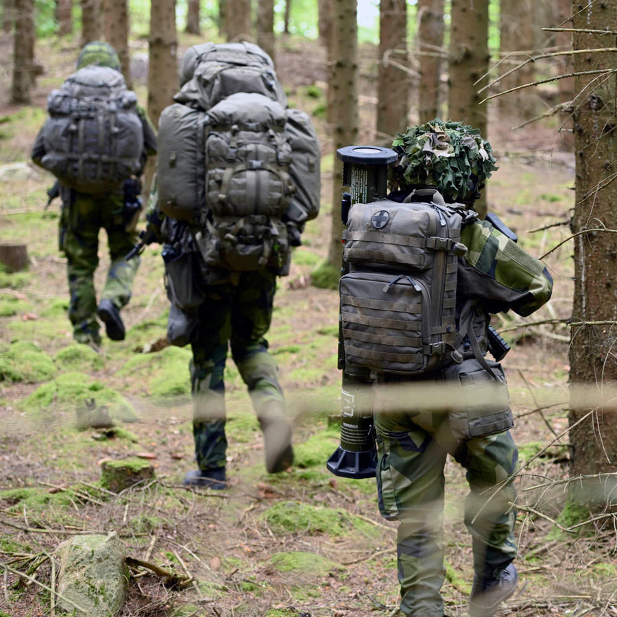 Snigel Specialist Backpack 30L – modulär insatsryggsäck, grå