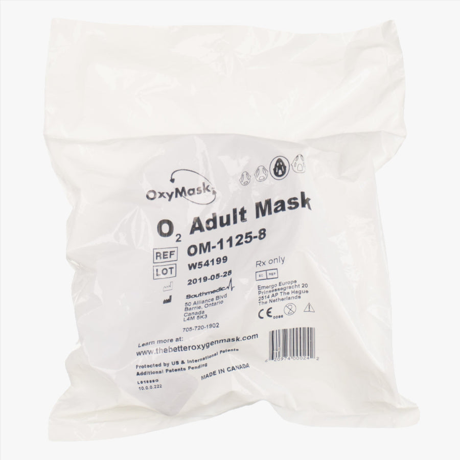 Syrgasmask öppen OxyMask 2,1 m slang vuxen