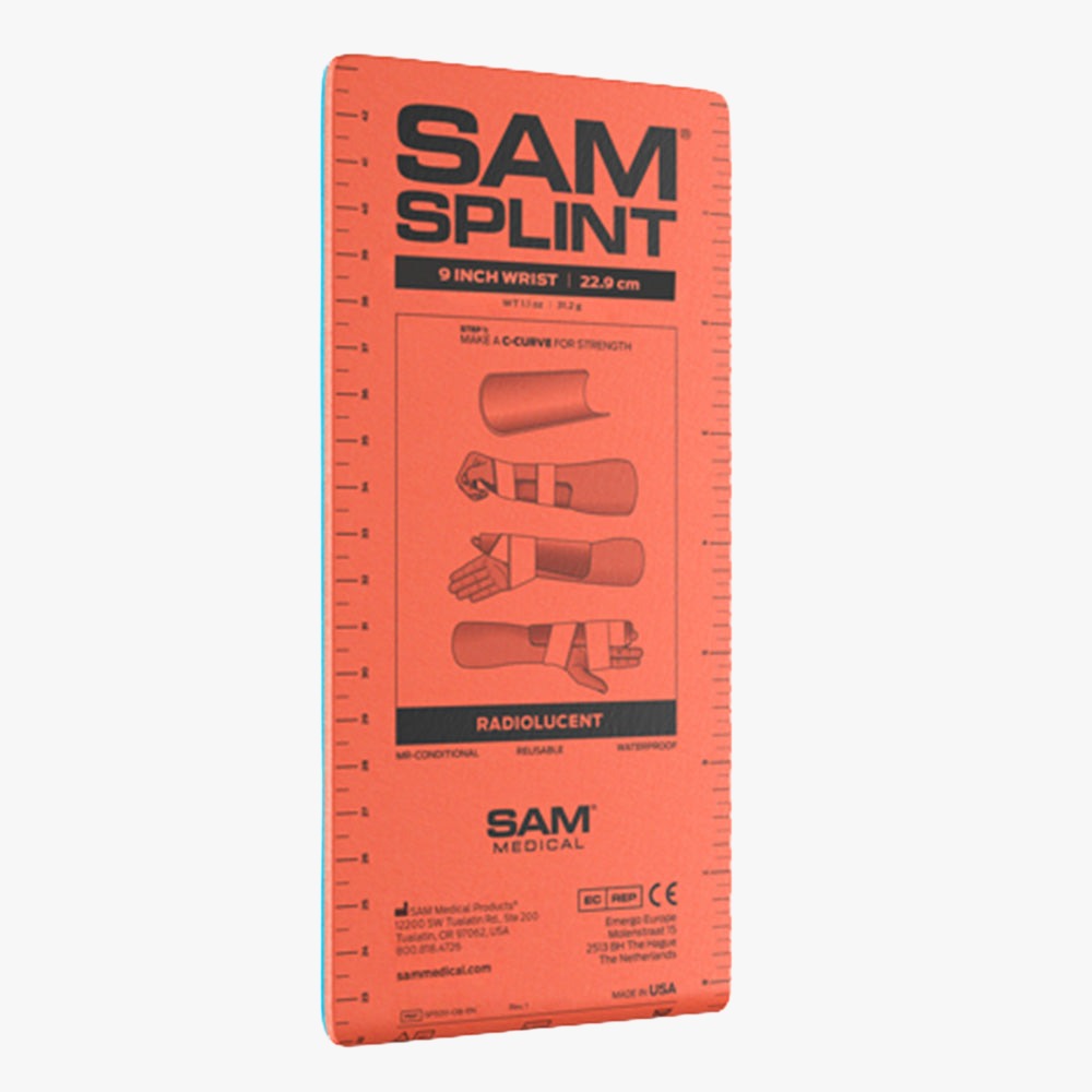 SAM Splint Junior – formbar spjäla 23 cm (9ʺ), orange