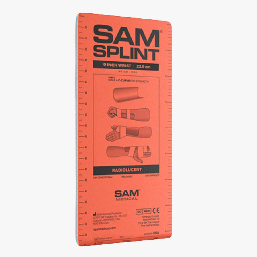 SAM Splint Junior – formbar spjäla 23 cm (9ʺ), orange